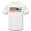 Montana T-Shirt - Retro Mountain Unisex Montana T Shirt