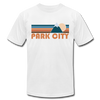 Park City, Utah T-Shirt - Retro Mountain Unisex Park City T Shirt - white