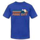 Park City, Utah T-Shirt - Retro Mountain Unisex Park City T Shirt - royal blue