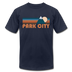 Park City, Utah T-Shirt - Retro Mountain Unisex Park City T Shirt - navy
