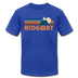 Ridgway, Colorado T-Shirt - Retro Mountain Unisex Ridgway T Shirt - royal blue