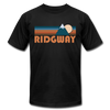 Ridgway, Colorado T-Shirt - Retro Mountain Unisex Ridgway T Shirt