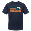 Ridgway, Colorado T-Shirt - Retro Mountain Unisex Ridgway T Shirt
