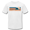 North Carolina T-Shirt - Retro Mountain Unisex North Carolina T Shirt