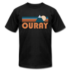 Ouray, Colorado T-Shirt - Retro Mountain Unisex Ouray T Shirt - black