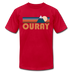 Ouray, Colorado T-Shirt - Retro Mountain Unisex Ouray T Shirt - red