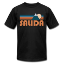 Salida, Colorado T-Shirt - Retro Mountain Unisex Salida T Shirt - black