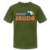Salida, Colorado T-Shirt - Retro Mountain Unisex Salida T Shirt - olive