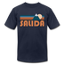 Salida, Colorado T-Shirt - Retro Mountain Unisex Salida T Shirt - navy