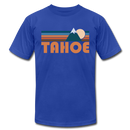 Tahoe, California T-Shirt - Retro Mountain Unisex Tahoe T Shirt - royal blue