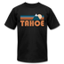 Tahoe, California T-Shirt - Retro Mountain Unisex Tahoe T Shirt - black