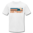 Sun Valley, Idaho T-Shirt - Retro Mountain Unisex Sun Valley T Shirt - white