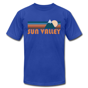 Sun Valley, Idaho T-Shirt - Retro Mountain Unisex Sun Valley T Shirt - royal blue