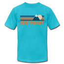 Sun Valley, Idaho T-Shirt - Retro Mountain Unisex Sun Valley T Shirt - turquoise