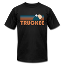 Truckee, California T-Shirt - Retro Mountain Unisex Truckee T Shirt - black