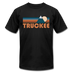 Truckee, California T-Shirt - Retro Mountain Unisex Truckee T Shirt - black