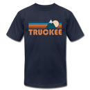 Truckee, California T-Shirt - Retro Mountain Unisex Truckee T Shirt - navy