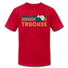 Truckee, California T-Shirt - Retro Mountain Unisex Truckee T Shirt - red