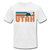 Utah T-Shirt - Retro Mountain Unisex Utah T Shirt