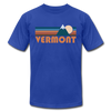 Vermont T-Shirt - Retro Mountain Unisex Vermont T Shirt