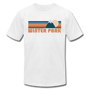 Winter Park, Colorado T-Shirt - Retro Mountain Unisex Winter Park T Shirt - white