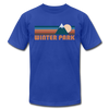 Winter Park, Colorado T-Shirt - Retro Mountain Unisex Winter Park T Shirt - royal blue