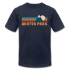 Winter Park, Colorado T-Shirt - Retro Mountain Unisex Winter Park T Shirt - navy