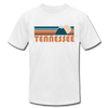 Tennessee T-Shirt - Retro Mountain Unisex Tennessee T Shirt - white