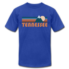Tennessee T-Shirt - Retro Mountain Unisex Tennessee T Shirt - royal blue