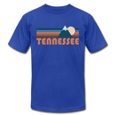 Tennessee T-Shirt - Retro Mountain Unisex Tennessee T Shirt - royal blue