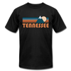 Tennessee T-Shirt - Retro Mountain Unisex Tennessee T Shirt - black