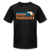 Tennessee T-Shirt - Retro Mountain Unisex Tennessee T Shirt - black
