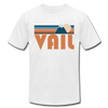 Vail, Colorado T-Shirt - Retro Mountain Unisex Vail T Shirt - white