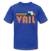 Vail, Colorado T-Shirt - Retro Mountain Unisex Vail T Shirt - royal blue