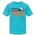 Vail, Colorado T-Shirt - Retro Mountain Unisex Vail T Shirt - turquoise