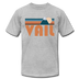 Vail, Colorado T-Shirt - Retro Mountain Unisex Vail T Shirt - heather gray