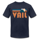 Vail, Colorado T-Shirt - Retro Mountain Unisex Vail T Shirt - navy