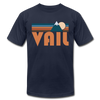 Vail, Colorado T-Shirt - Retro Mountain Unisex Vail T Shirt - navy