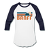 Banff, Canada Baseball T-Shirt - Retro Mountain Unisex Banff Raglan T Shirt - white/navy