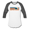 Beaver Creek, Colorado Baseball T-Shirt - Retro Mountain Unisex Beaver Creek Raglan T Shirt