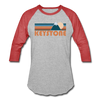 Keystone, Colorado Baseball T-Shirt - Retro Mountain Unisex Keystone Raglan T Shirt