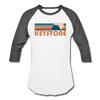 Keystone, Colorado Baseball T-Shirt - Retro Mountain Unisex Keystone Raglan T Shirt