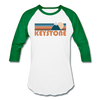 Keystone, Colorado Baseball T-Shirt - Retro Mountain Unisex Keystone Raglan T Shirt