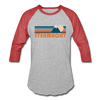 Steamboat, Colorado Baseball T-Shirt - Retro Mountain Unisex Steamboat Raglan T Shirt