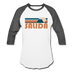Salida, Colorado Baseball T-Shirt - Retro Mountain Unisex Salida Raglan T Shirt - white/charcoal