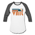 Vail, Colorado Baseball T-Shirt - Retro Mountain Unisex Vail Raglan T Shirt - white/charcoal