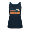 Alaska Women’s Tank Top - Retro Mountain Women’s Alaska Tank Top