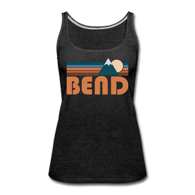 Bend, Oregon Women’s Tank Top - Retro Mountain Women’s Bend Tank Top