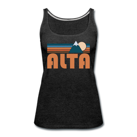 Alta, Utah Women’s Tank Top - Retro Mountain Women’s Alta Tank Top