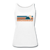 Breckenridge, Colorado Women’s Tank Top - Retro Mountain Women’s Breckenridge Tank Top - white
